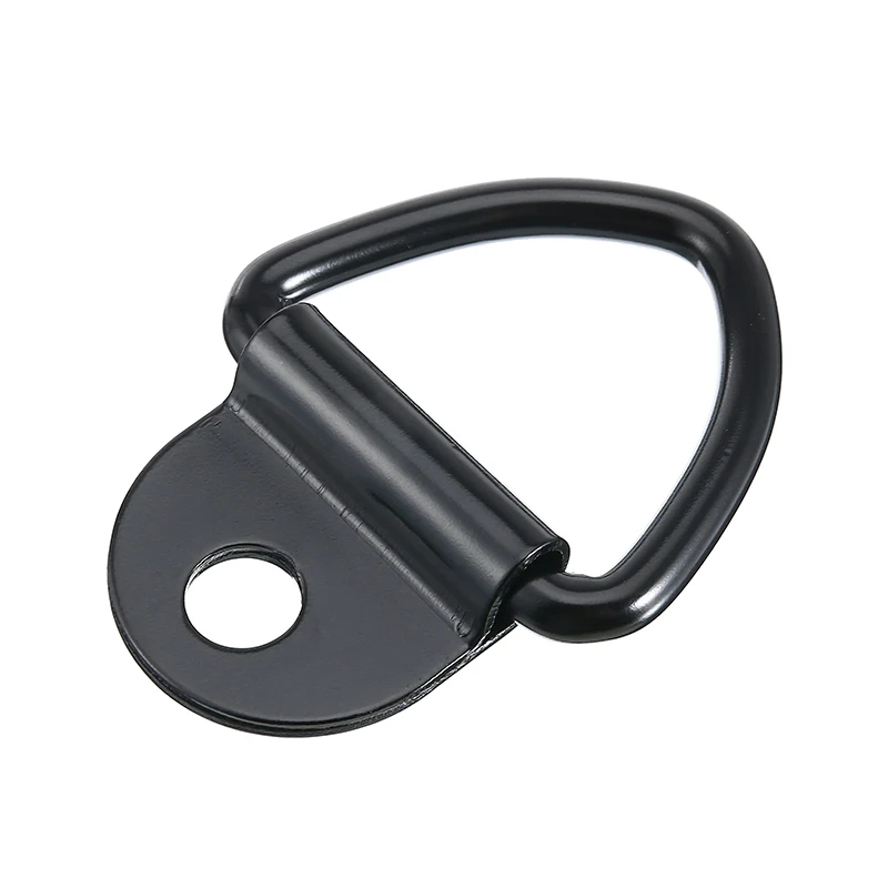 4 шт Черный Нержавеющая сталь грузовой галстук вниз крепления ротационное