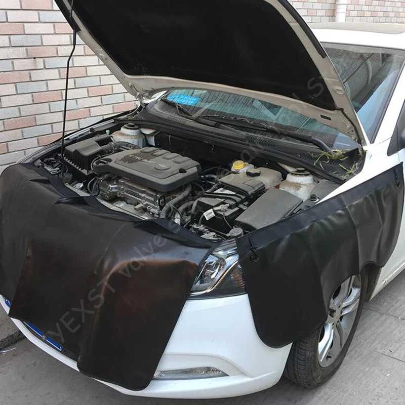 

Универсальный автомобильный магнитный складной защитный коврик для крыльев, 3 шт.
