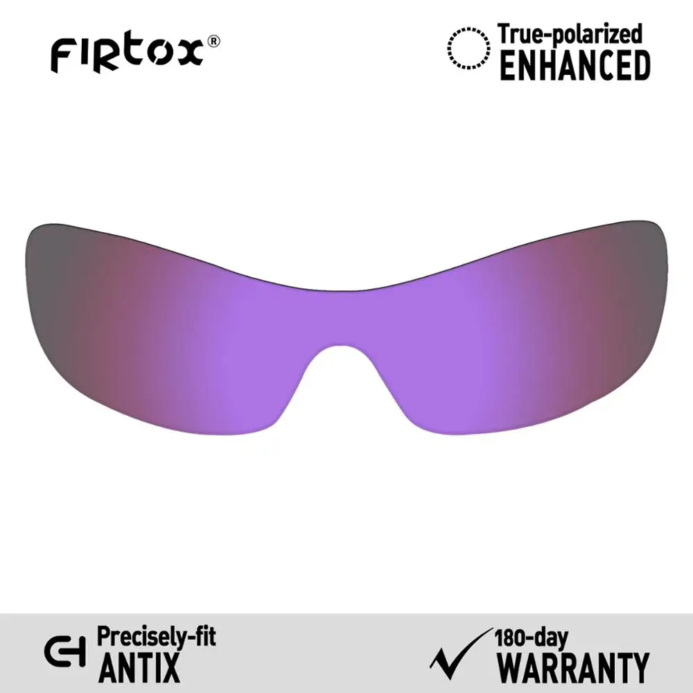 Purple-Polarized Firtox настоящие поляризованные Сменные рассеиватели UV400 для солнцезащитных очков-солнцезащитных очков типа «антикс»(Только Совместимые линзы)-несколько цветов - Цвет линз: Purple-Polarized
