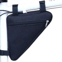 bicycle cycling bag bike front tube frame phone holder bag mountain bike backpack triangle bags bicycle accessories bag rack