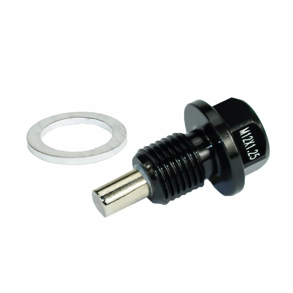 CNSPEED M12* 1,25 мм Магнитная дренажная масляная пробка/масляный сливной разъем красный синий черный золотой фиолетовый серебристый зеленый серый YC100283