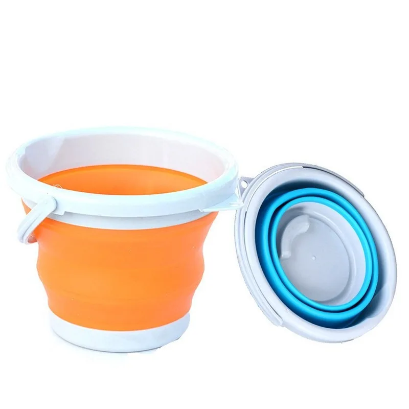 Портативное складное ведро для хранения путешествий рыболовное снаряжение