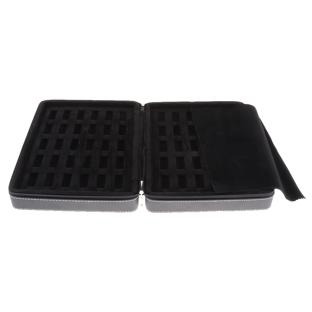 Скидка Чехол из искусственной кожи для экономии подвесок и серег