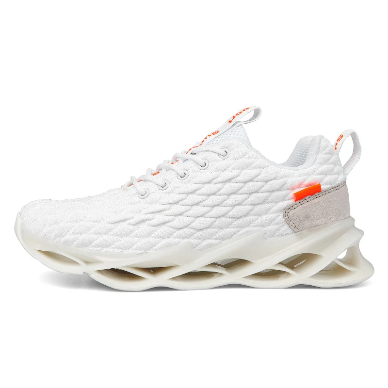 Мужские кроссовки для бега с резиновой подошвой большие размеры | Спорт и