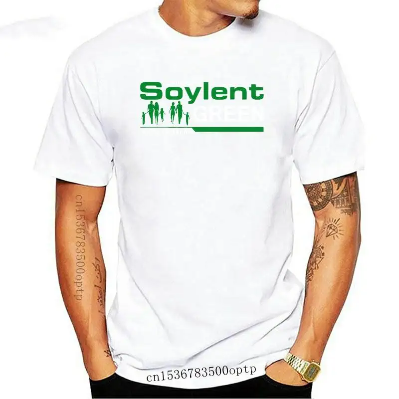 

Зеленая Мужская футболка Soylent