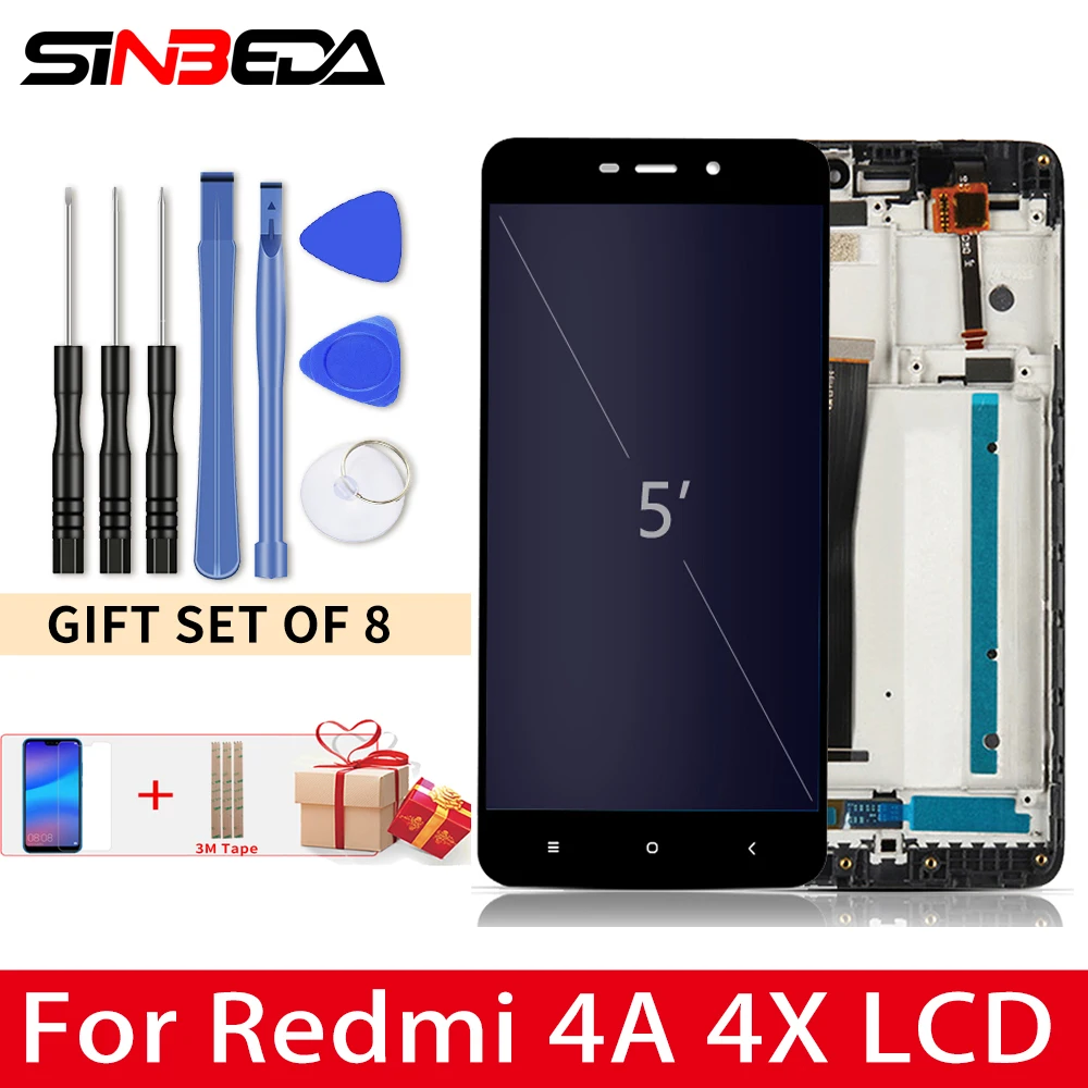 Оригинальный ЖК-дисплей 5 0 дюйма для Xiaomi Redmi 4A с сенсорным экраном и дигитайзером