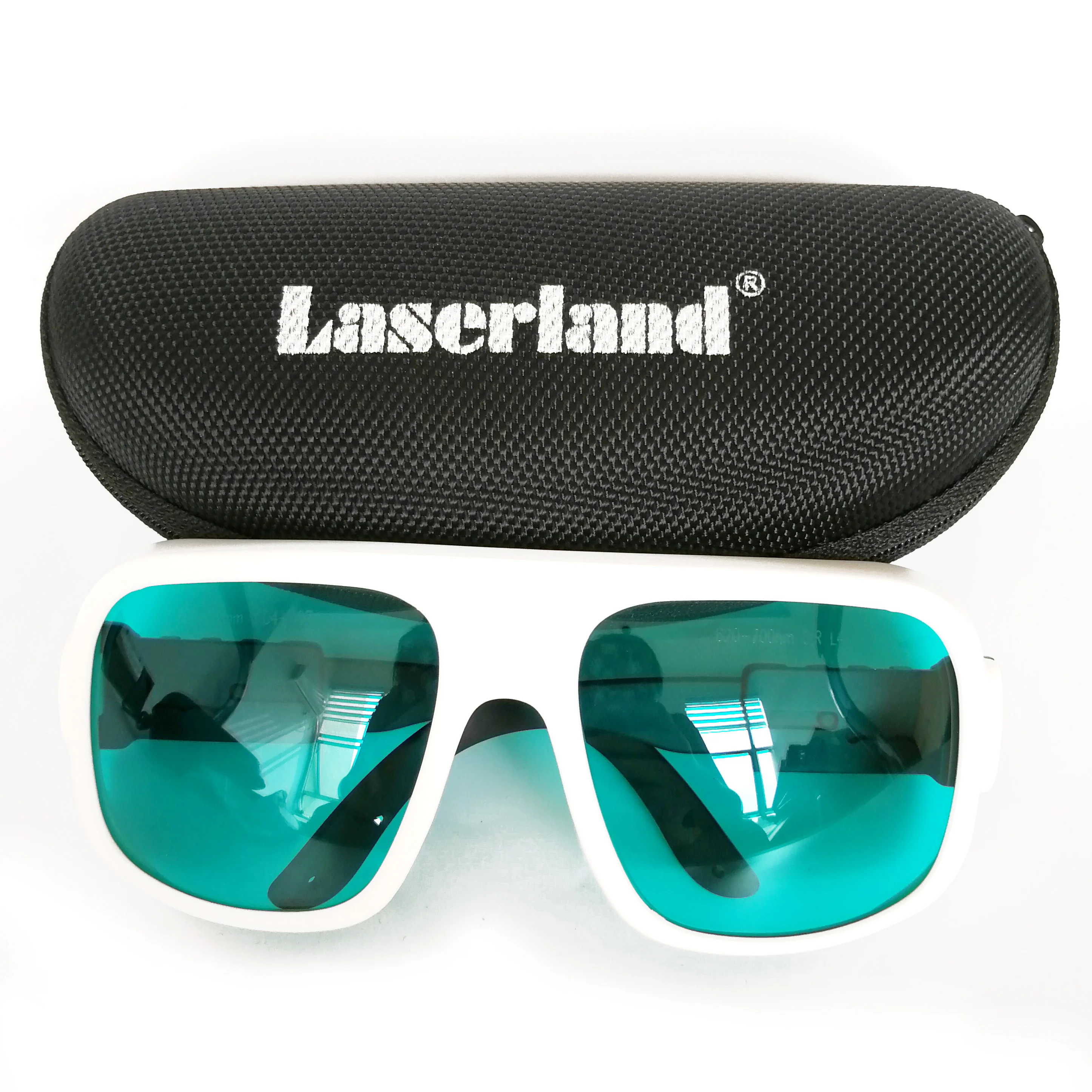 

Laserland LP-RHP-36 600nm-635nm-650nm 700nm OD4+ Red Laser Protective Safety Glasses 36# CE