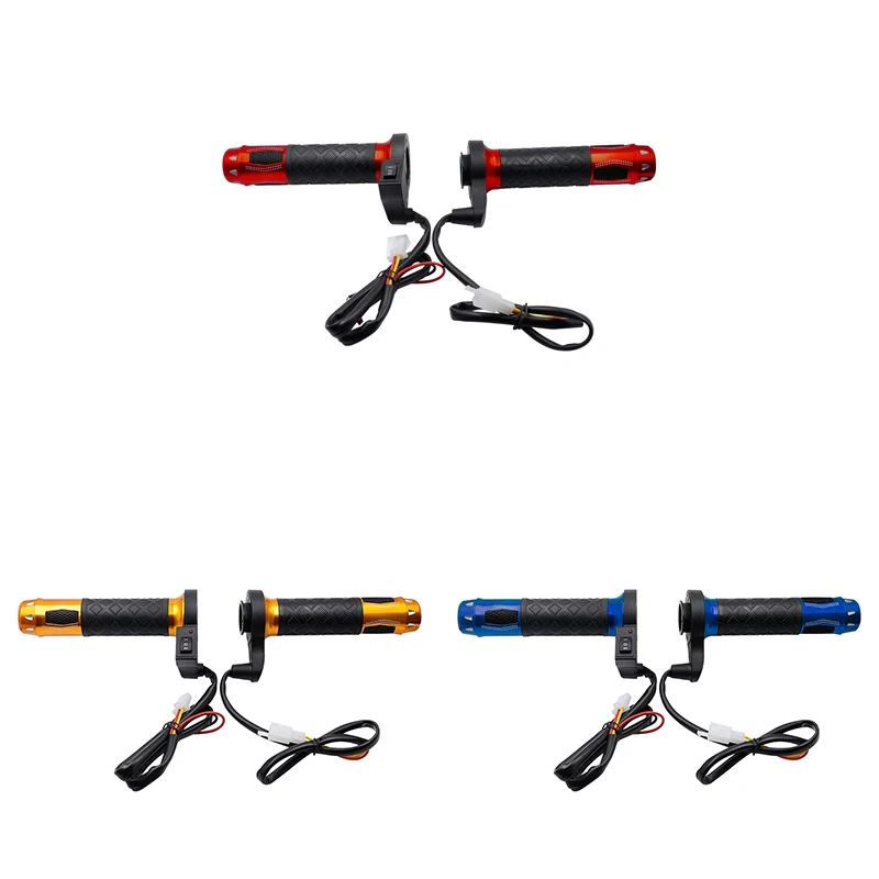 

Мотоциклетные электрические нагревательные ручки, 12 В, алюминиевые, 22 мм 7/8 дюймов, для квадроциклов, скутеров