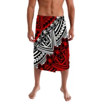 lavalava polynesian print fabrics aboriginal skirt customize with logo indigenous painting art cozy men half skirt ie faitaga