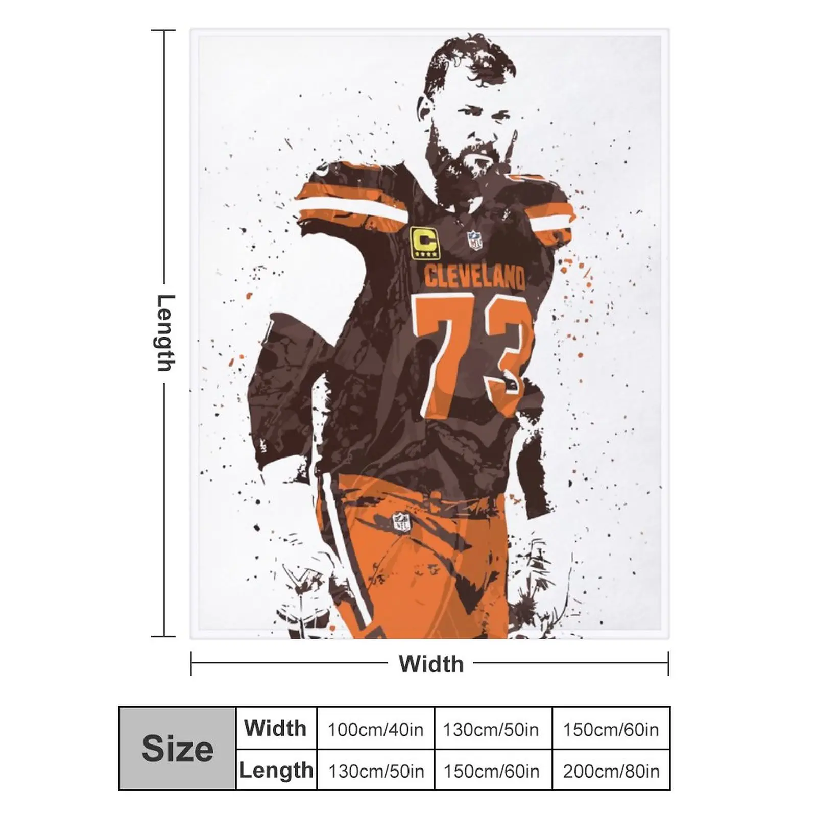 

Blanket 73 Joe Thomas Ultra Soft Micro Fleece Cozy Lightweight Microfiber Flannel All Season Living Room Bedroom Vertical