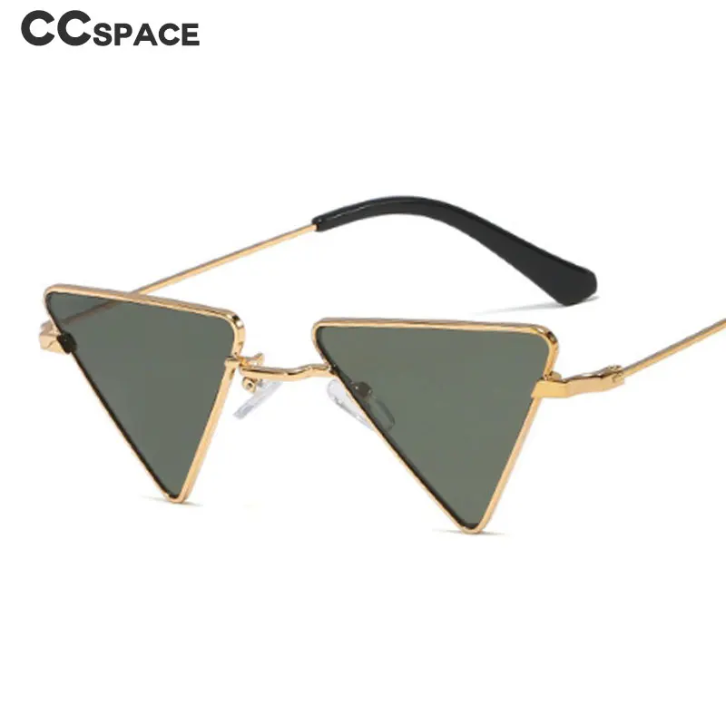 45957 металлическая рамка треугольные солнечные очки мужские и женские модные