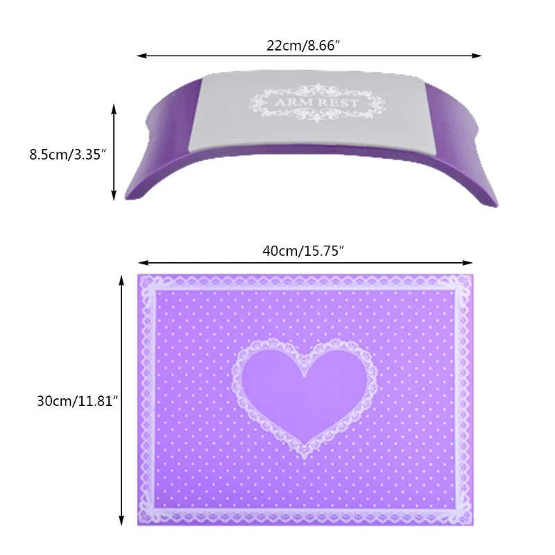 Силиконовая подушка для запястья дизайн ногтей подлокотник Маникюрный Стол
