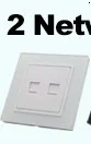 Wifi сенсорный светильник, значок, настенный переключатель, черная стеклянная панель, синий светодиодный, для ЕС и Великобритании, универсальный, умный дом, управление телефоном, 2 комплекта, 2 способа, реле