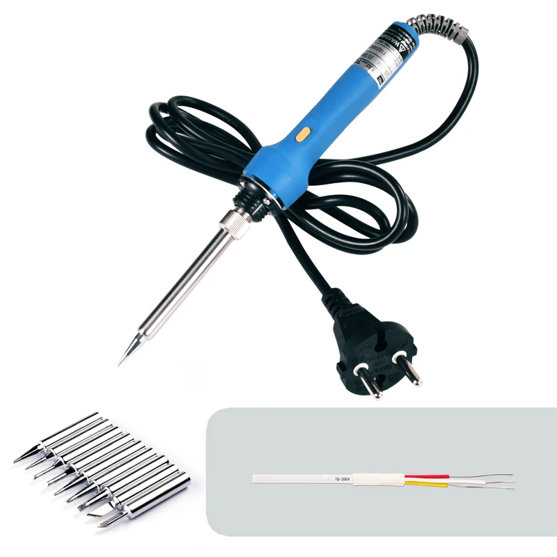

Инструменты для ремонта TQ-95 быстро Термальность Электрический паяльник для подключения к Вход 220 ~ 240V Мощность Регулируемый 20/200W быстро горячей воды с Кепки