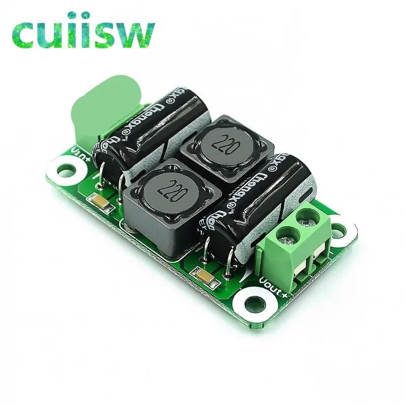 0-50V 4A DC power supply filter board Class D amplifier Interference suppression car EMI Industrial control panel a | Электронные