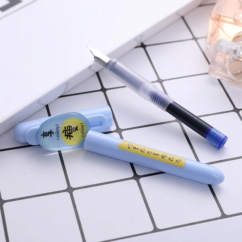 2 шт./кор. мультфильм милый чехол для ручки два пакета пару моделей студент