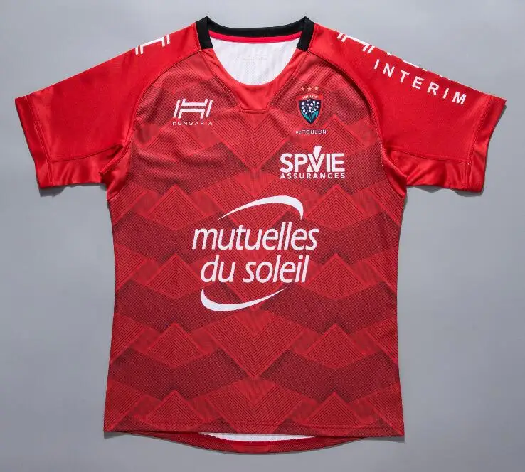 2019 2020 Toulon домашний Регби Джерси размер S 5XL|Майки для регби| |