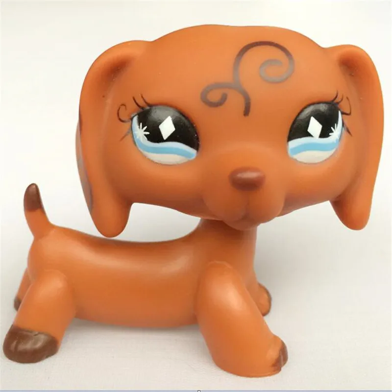 LPS pet shop Игрушка Собака Такса Милая овчалка кокер спаниель оригинальное животное