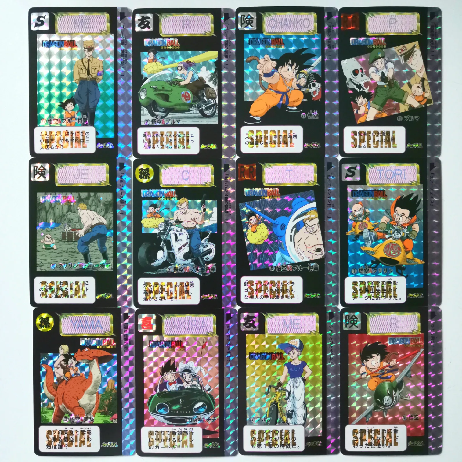 27 стилей Dragon Ball Z Super Ultra Instinct Limited BREAK часы в советском стиле игра флэш-карта Коллекция аниме-открытки