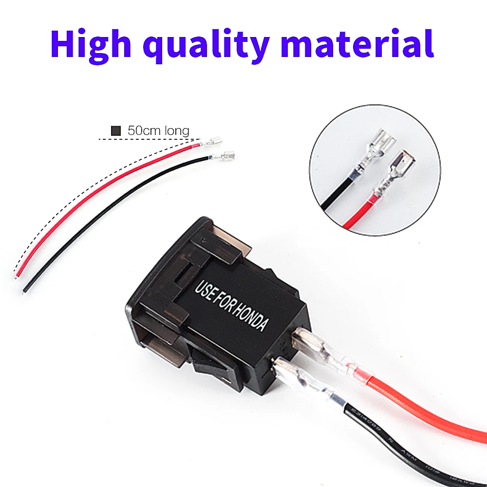 Автомобильное зарядное устройство с двумя USB портами со светодиодным