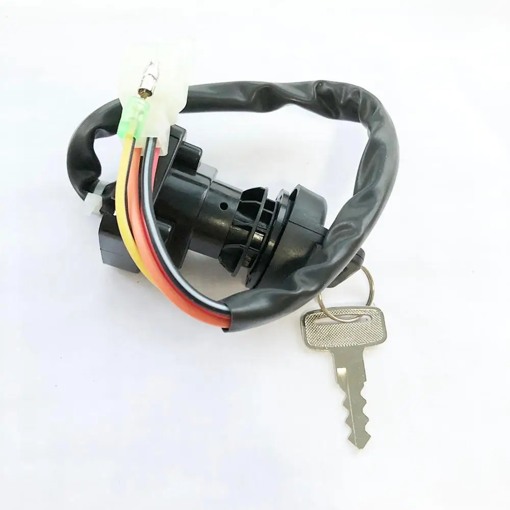Зажигание мотоцикла ключ переключатель для SUZUKI LTF160 QUAD RUNNER LTF-160 LTF 160 1991-2001 Скутер мопед вездеход cdi с двумя клавишами