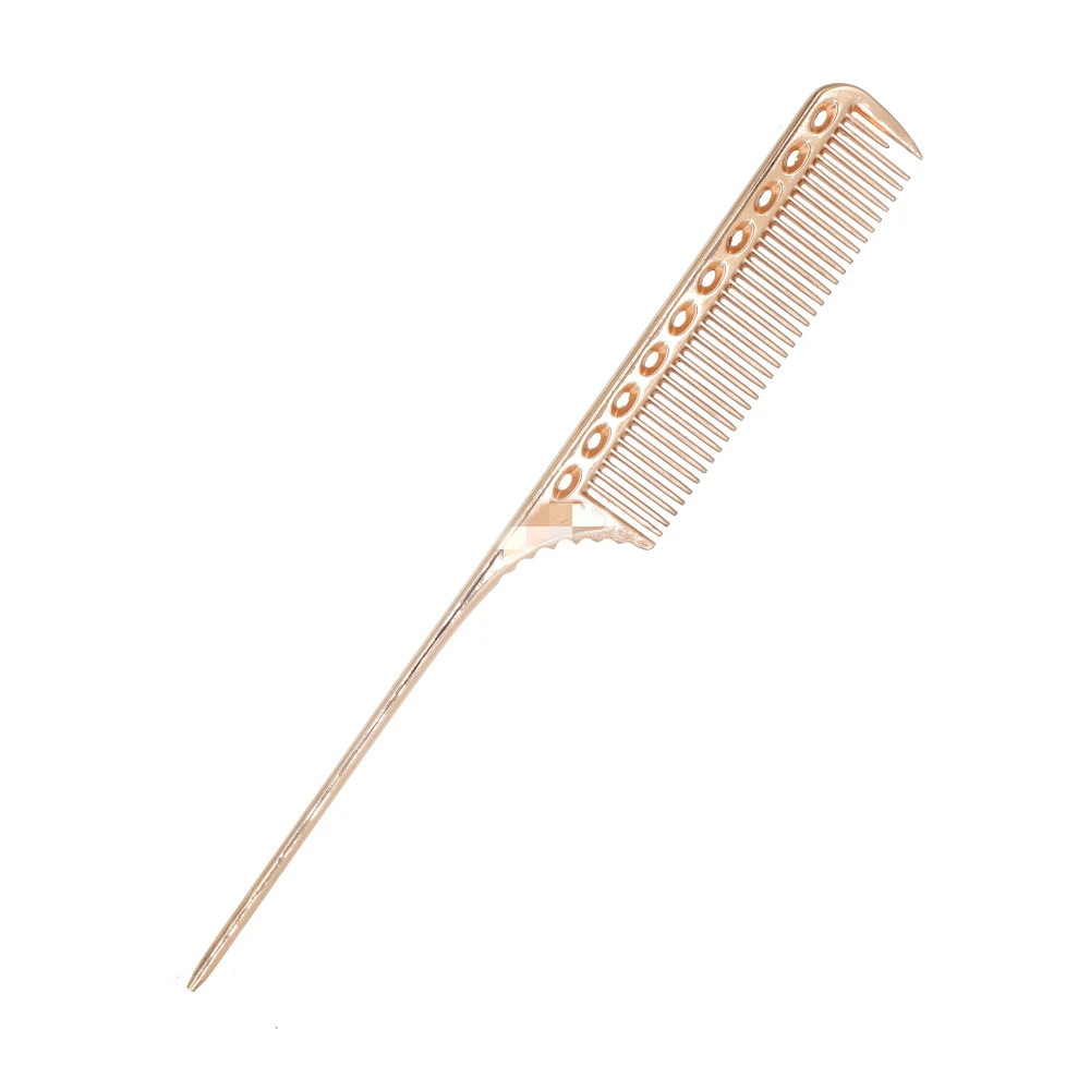Расческа Парикмахерская Pro прочная металлическая термостойкая расческа из титана 1 шт. инструмент для
