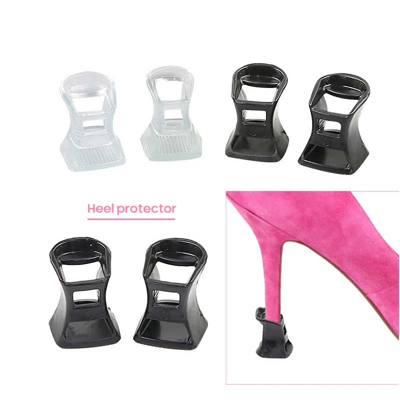 

1Pair High Heel Protectors High Heel Cover Protectors Antislip Latin Dancing Cover For Bridal Wedding Party Favor Wedding Shoes