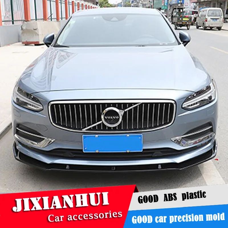 Для Volvo S90 тела комплект спойлер 2018 2019 для ABS задняя губа задний переднего бампера