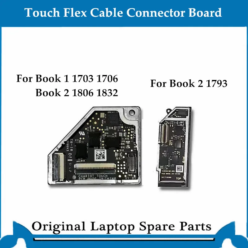 Conector de Placa Controladora Toque Substituição Digitador para Microsoft Surface Livro 1703 1706 Livro 1806 1832 Cabos de computador e conectores