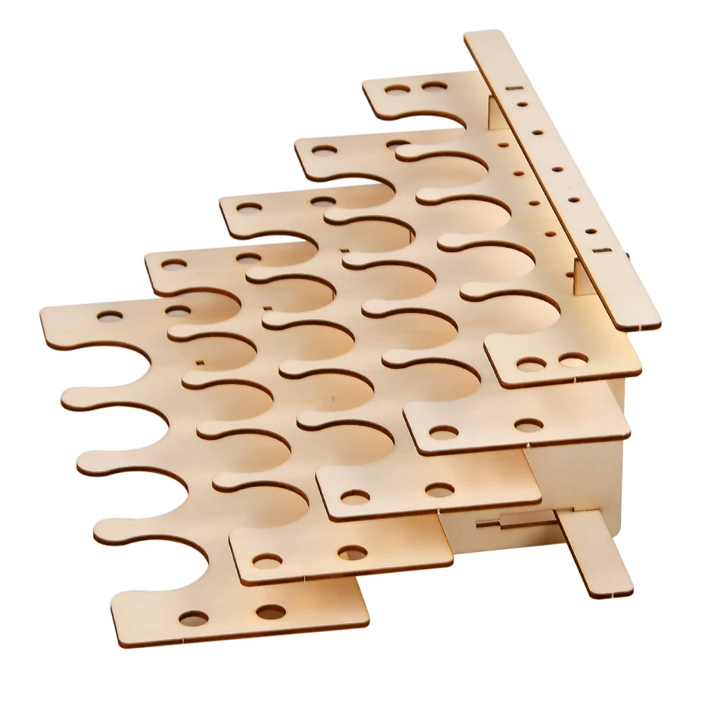 Деревянная стойка для пигмента подставка-органайзер хобби-строение хранения