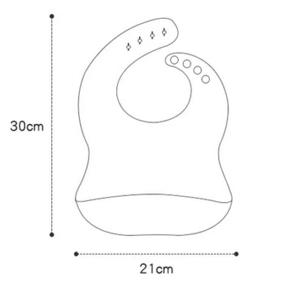 

Baby Silicone Bib Breastplate Kids Eating Bib Children'S Waterproof Dirty Water Bib Baby Feeding Burp Cloth Drooling Scarf