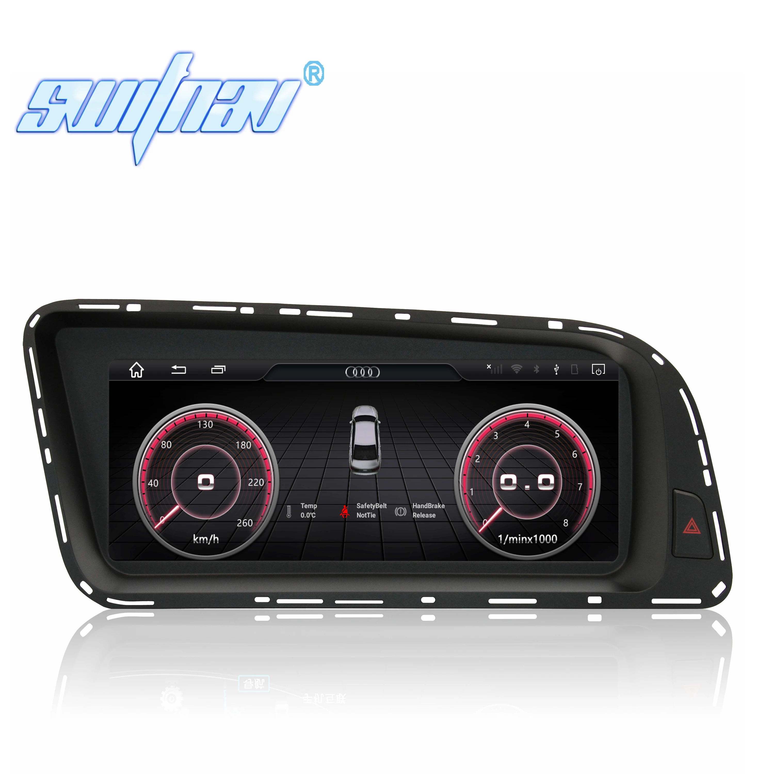 Автомобильный DVD-плеер 8 ГБ + 64 Android 10 для Audi Q5 2010-2017 мультимедийный автомобильный с