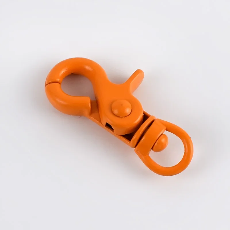 No1 orange Meetee 5/10 шт. 20x43 мм Цвет роспись брелок пряжкой Омар Lock "сделай сам" для украшения AP610 - Цвет: No1 orange