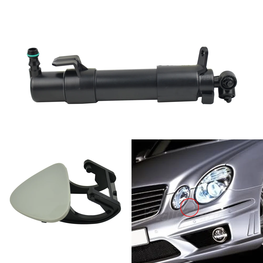 Насадка омывателя передней левой/правой фары автомобиля струйный привод и