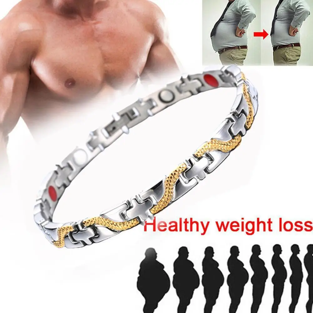 

2021 Dragon Pattern Magnetic Therapy Weight Loss Bracelet Relax Help Sleep