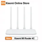 Роутер Xiaomi Mi Wifi 4C Wifi 64 RAM 802,11 bgn 2,4G 300 Мбитс, 4 антенны, умное управление через приложение, беспроводной заменяемый роутер для домашнего офиса