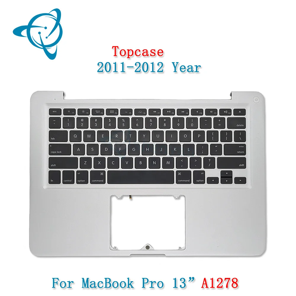 Shenyan Original A1278 C Housing Cover For Macbook Pro 13" Topcase US Keyboard With Backlight 2011 2012 Year
