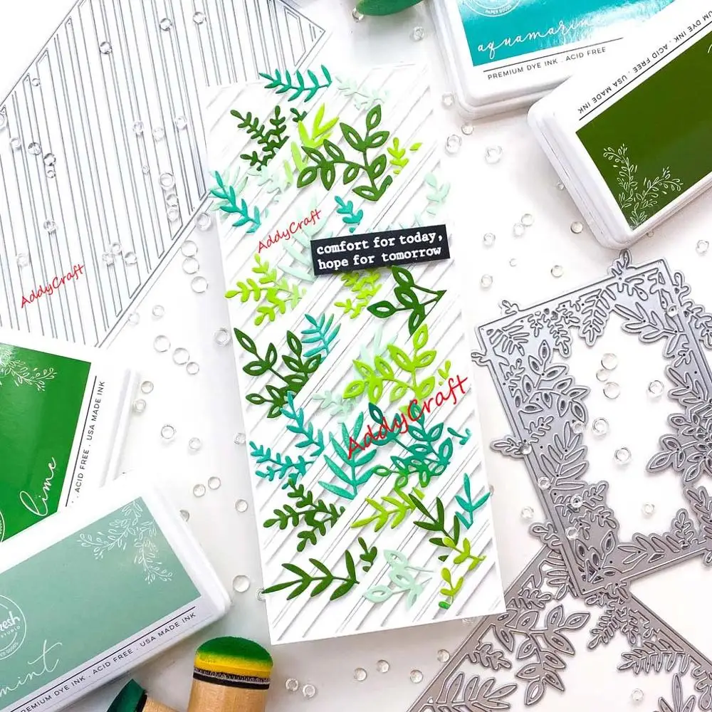 Металлические пресс формы прямоугольные конические для скрапбукинга бумаги