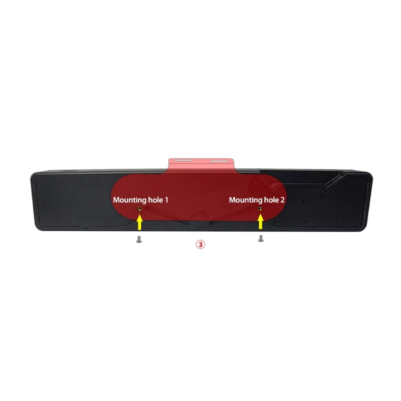 

R58A Wall Bracket Holder Stand Compatible with B se TV Speaker Sound Speaker with Mounting Hardwares Screws Wall Bracket
