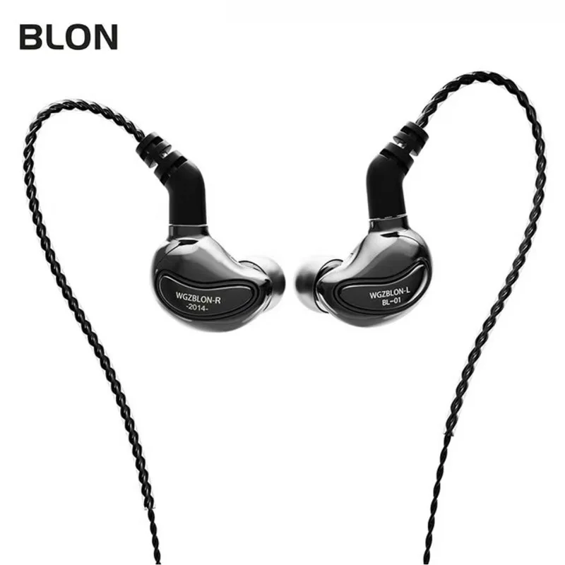 BLON BL01 10 мм Пособия по биологии волокно диафрагмы драйвера в ухо наушники DJ бег