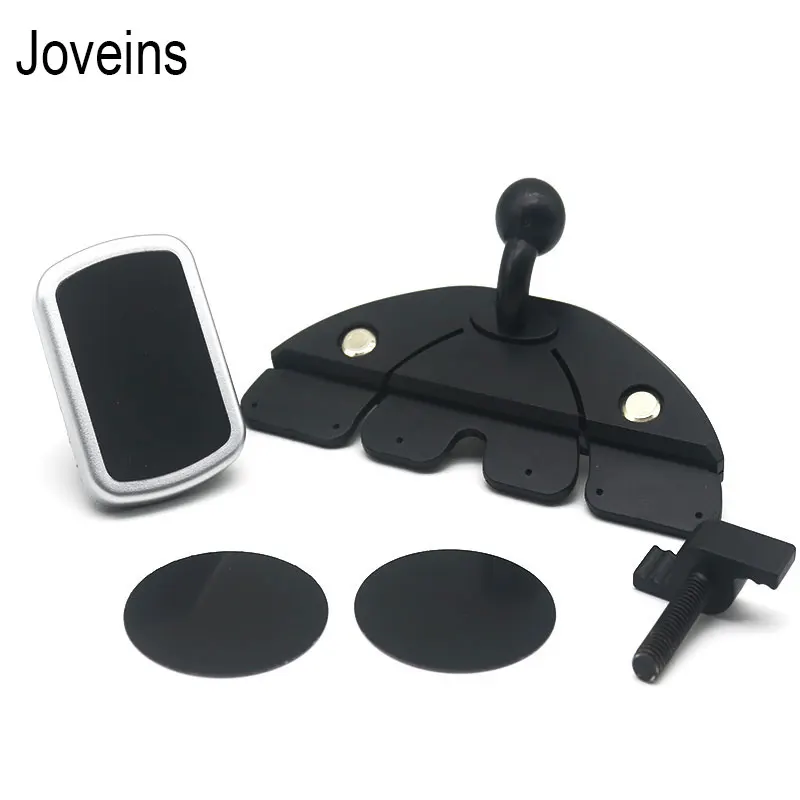 Универсальный магнитный держатель для смартфона с CD слотом и креплением на