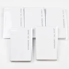 10 шт. Высокое качество 125 кГц EM4100TK4100 RFID ID смарт-карты 0,8 мм Тонкий карт для хранения удостоверения личности, а также получить доступ к Управление