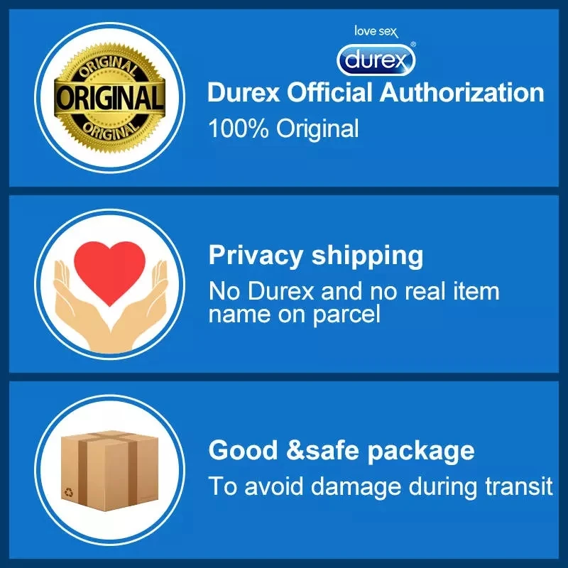 Презервативы Durex из натурального латекса ультратонкие со смазкой|Презервативы| |