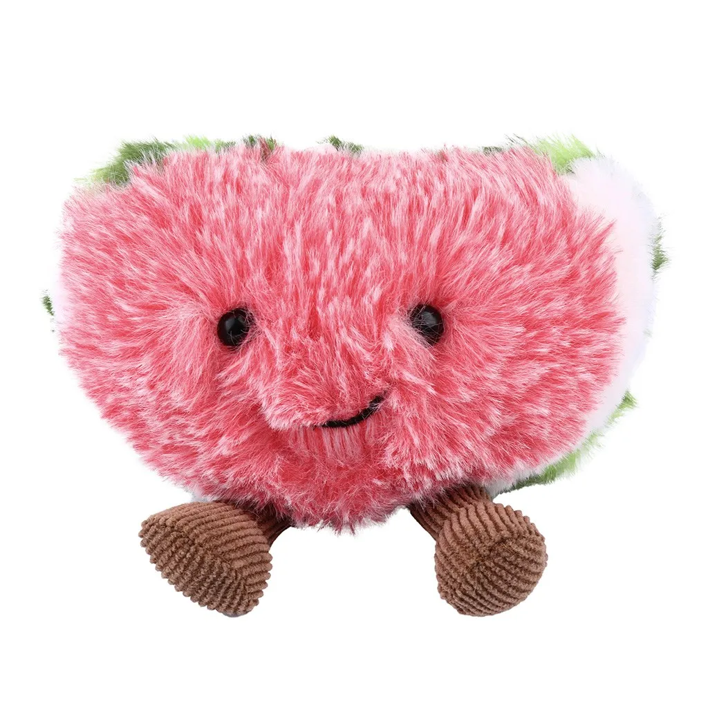 Милый рюкзак, аксессуары, мини плюшевый брелок, подарок для детей, kawaii, мягкие фрукты, яблоко, сосна, яблоко, мягкая мультяшная игрушка, подарок Y826