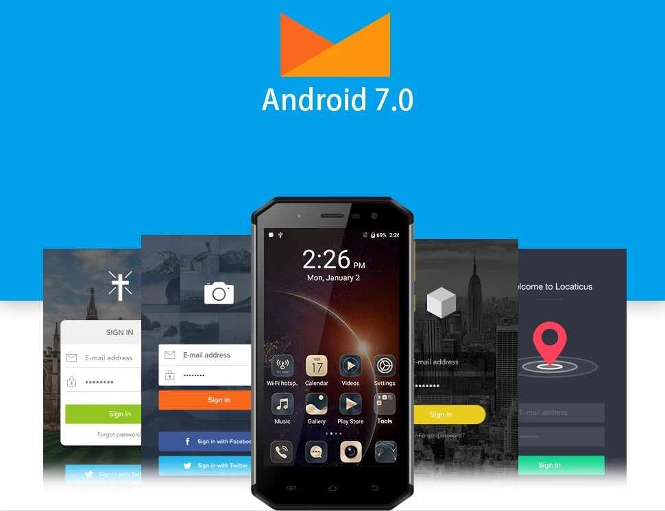 E& L S50 3 ГБ+ 32 ГБ IP68 Водонепроницаемый 4G LTE мобильный телефон Android 6,0 MT6753 Восьмиядерный 2700 мАч 13,0 МП отпечаток пальца смартфон