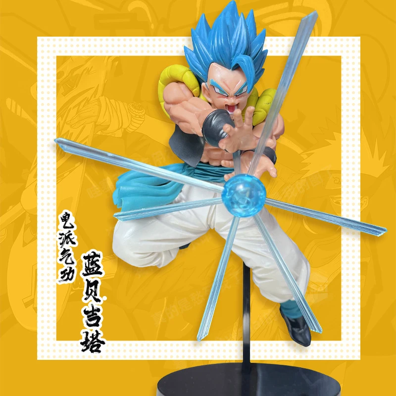 

Dragon Ball Gogeta Turtle Wave Super Saiyan Wukong Action Figure Goku Super Saiya Gk Animation Doll Ornaments