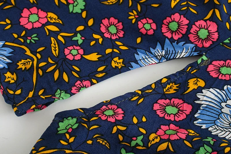 Женское пляжное кимоно с цветочным принтом V-образным вырезом и поясом | Женская