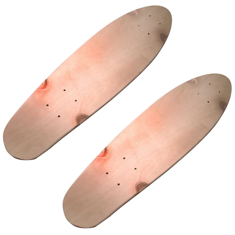 Deck Fish Board Four Wheels Single Rocker 7-layer - 27 Inch 