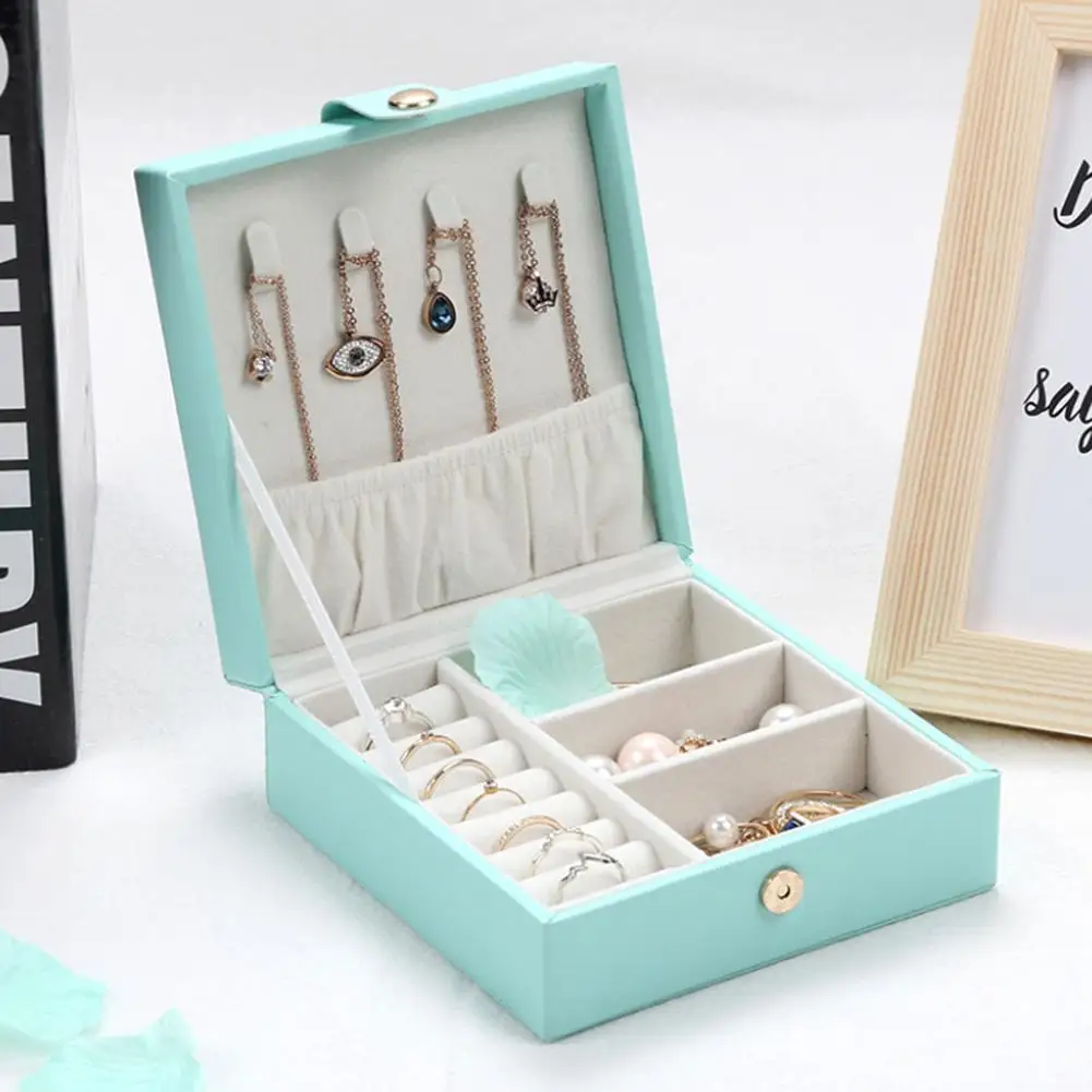 Органайзер для ювелирных изделий Дорожный Чехол коробки серьги гвоздики