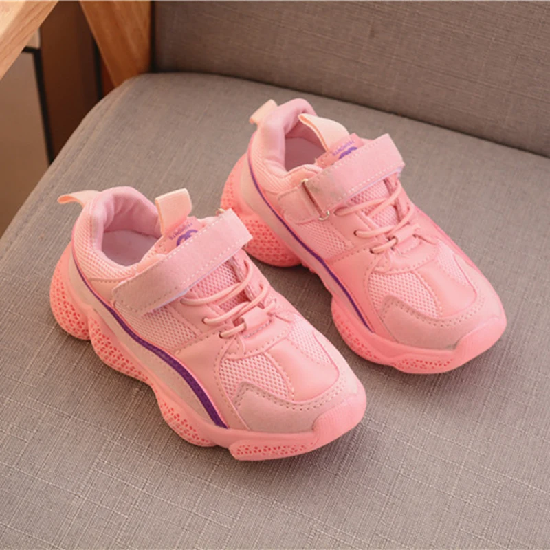 Comyfkids/Детская спортивная обувь; сезон осень-зима; Новинка; модная дышащая сетчатая обувь для мальчиков; детская обувь; нескользящие кроссовки для девочек